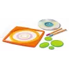 Lasten spirografi Ravensburger 297740, mukana sapluuna ja 2 kynää, monivärinen, yli 6-vuotiaille lapsille