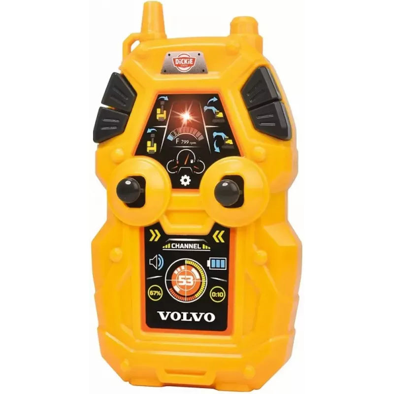 RC-kaivinkone Dickie Volvo Mining 2,4 GHz kauko-ohjattava rakennusmalli