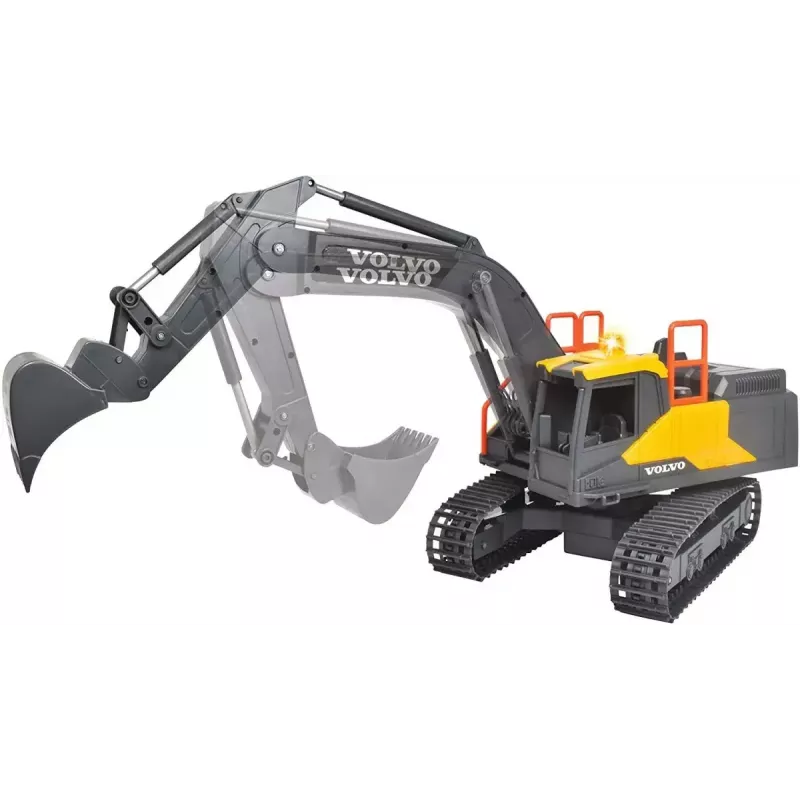 RC-kaivinkone Dickie Volvo Mining 2,4 GHz kauko-ohjattava rakennusmalli