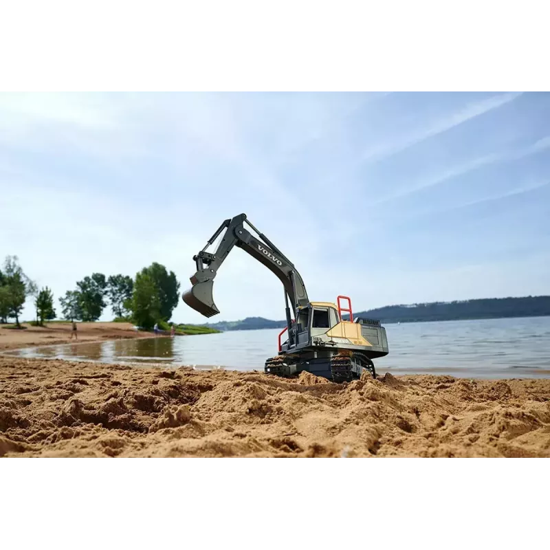 RC-kaivinkone Dickie Volvo Mining 2,4 GHz kauko-ohjattava rakennusmalli