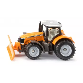 Siku Massey Ferguson aurauslevyllä traktorimalli esikoottu
