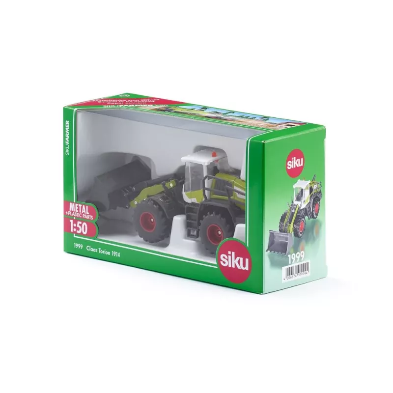 Siku Farmer 1999 Claas Torion 1914 pyöräkuormaaja, 1:50, vihreä/valkoinen