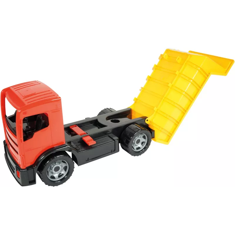 Kuorma-auto Lena GIGA TRUCKS kippiauto sininen punainen assorted