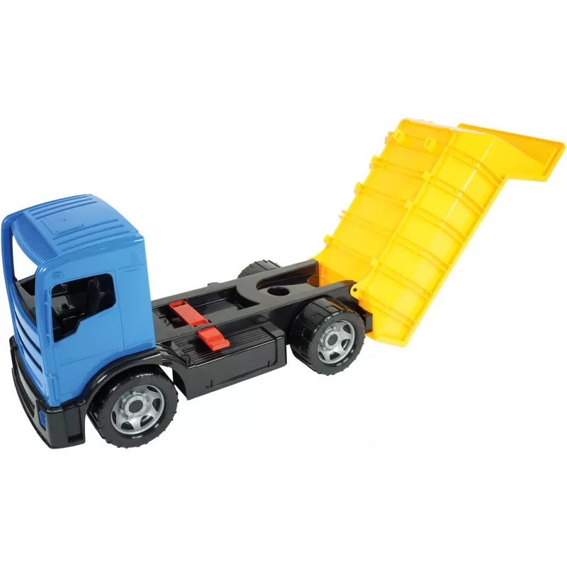 Kuorma-auto Lena GIGA TRUCKS kippiauto sininen punainen assorted