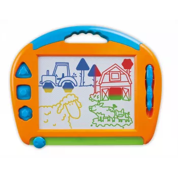 Magneettinen piirustustaulu lapsille Simm Spielwaren Colour magic piirustustaulu iso