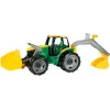 Traktori Lena GIGA TRUCKS ZL-02080 etukuormaajalla & kaivinkoneella