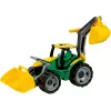 Traktori Lena GIGA TRUCKS ZL-02080 etukuormaajalla & kaivinkoneella