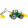 Traktori Lena GIGA TRUCKS ZL-02080 etukuormaajalla & kaivinkoneella