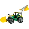 Traktori Lena GIGA TRUCKS ZL-02080 etukuormaajalla & kaivinkoneella