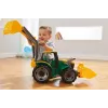 Traktori Lena GIGA TRUCKS ZL-02080 etukuormaajalla & kaivinkoneella