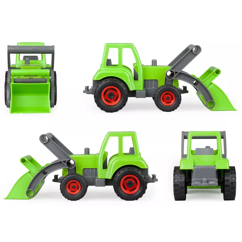 Traktori Lena EcoActives 04213 monivärinen muovi puu 2+