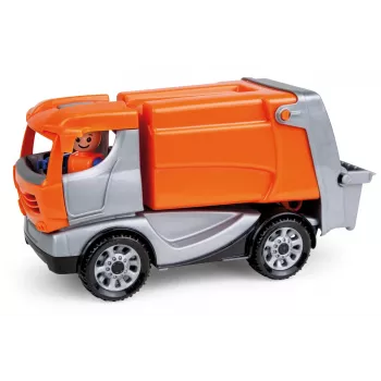 Lena Truckies jäteauto, kuorma-auto, 2 vuosi/vuotta, muovi, harmaa, oranssi