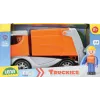Lena Truckies jäteauto, kuorma-auto, 2 vuosi/vuotta, muovi, harmaa, oranssi