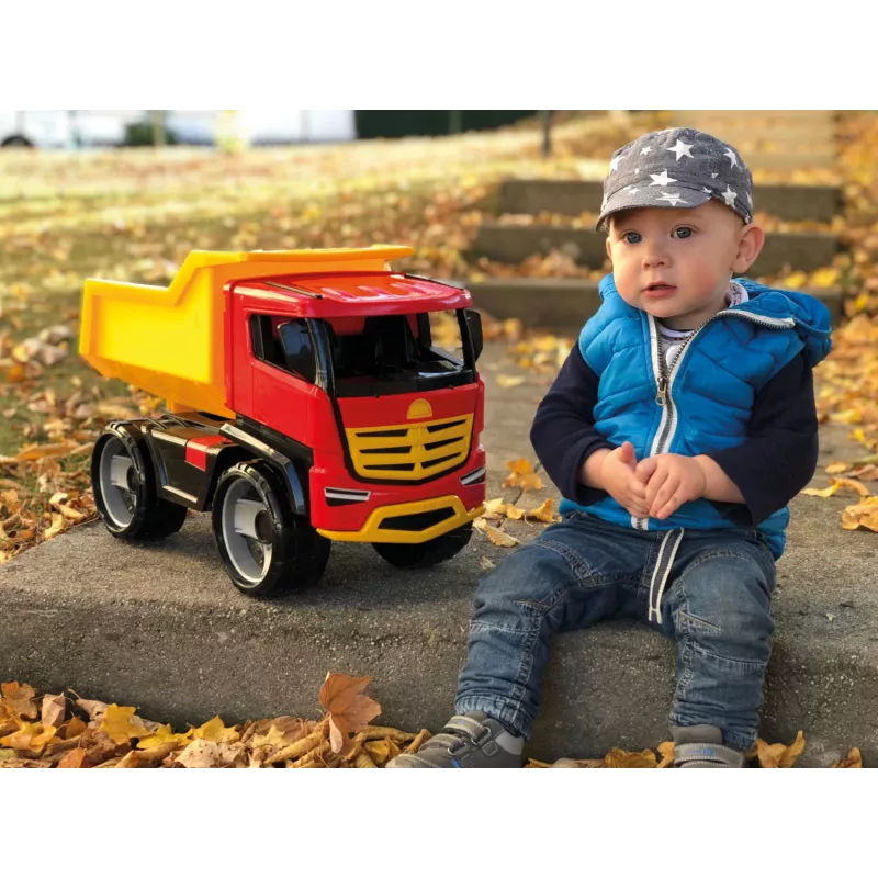 Lena GIGA TRUCKS kippiauto Titan, kuorma-auto, 3 vuotta, muovi, monivärinen