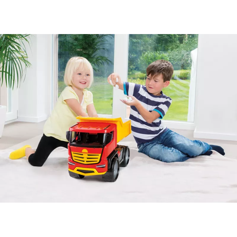 Lena GIGA TRUCKS kippiauto Titan, kuorma-auto, 3 vuotta, muovi, monivärinen