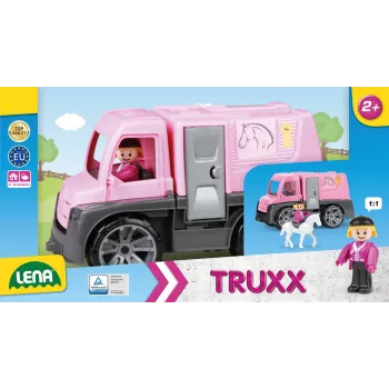 Lena TRUXX kuorma-auto hevosvaunut tarvikkeilla