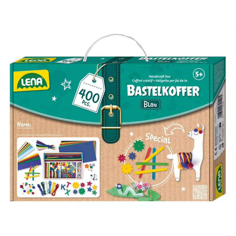 Lena SM42715 lasten askartelusetti monivärinen yli 5-vuotiaille