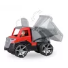 Lena TRUXX 29 cm kippiauto kumi teräs harmaa punainen