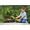 Lena TRUXX 29 cm kippiauto kumi teräs harmaa punainen