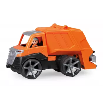 Lena TRUXX SM04534 jäteauto kumi teräs oranssi 2+ vuotta