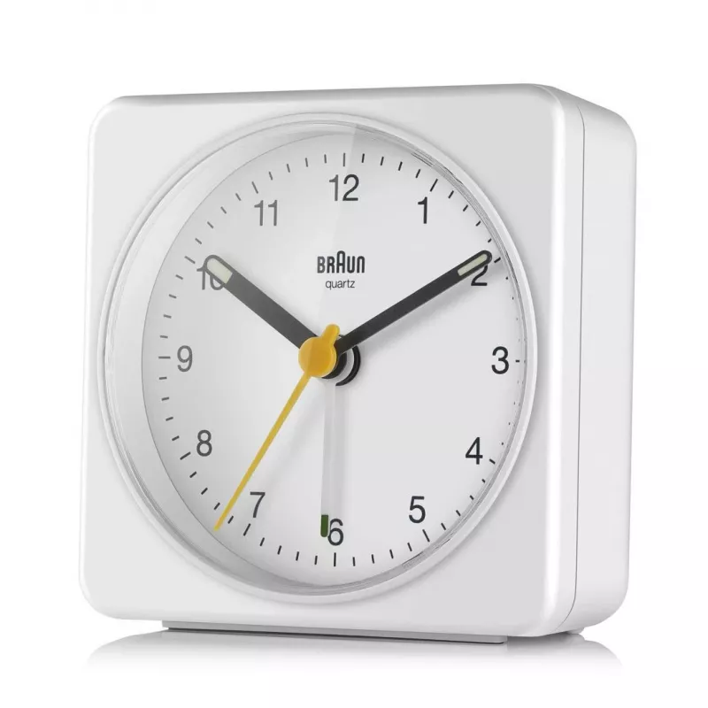 Braun BC03W kvarts herätyskello valkoinen