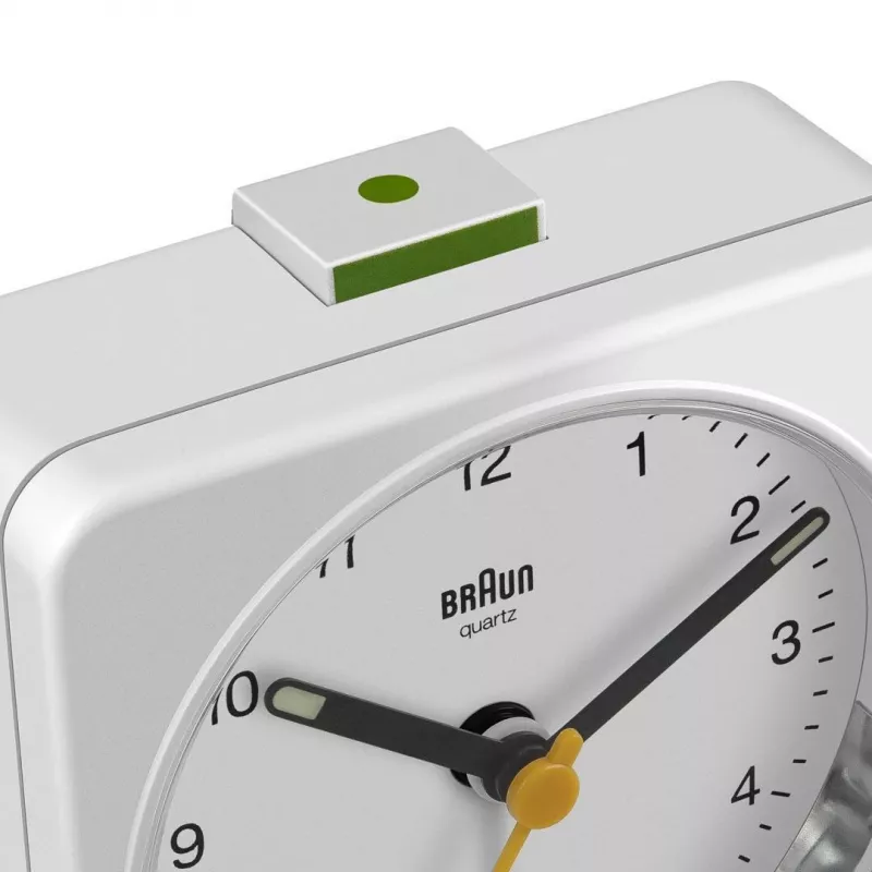 Braun BC03W kvarts herätyskello valkoinen