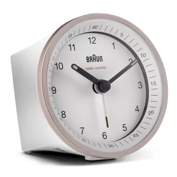 Braun BC07 kvarts herätyskello pinkki, valkoinen