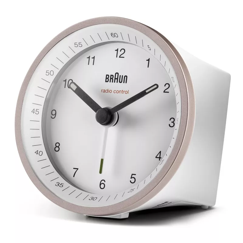 Braun BC07 kvarts herätyskello pinkki, valkoinen