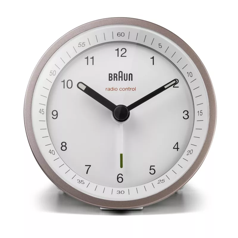 Braun BC07 kvarts herätyskello pinkki, valkoinen