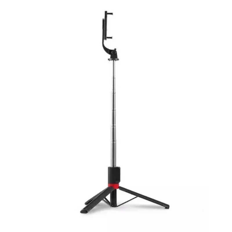 Jalusta Hama Fancy Stand 110 3 jalkaa musta korkeus 110 cm