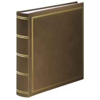 Hama London valokuvakansio ruskea 80 lehteä 10 x 15 kovakantinen