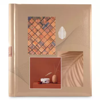 Hama Singo II itseliimautuva valokuva-albumi, 28x31 cm, 20 valkoista sivua, terrakotta (00007638)