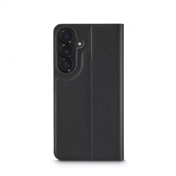 Hama Folio-puhelinkotelo 17 cm (6,7 tuuman) näytöille — yhteensopiva Samsung Galaxy S26+:n kanssa, musta, 2 korttipaikkaa, pöytäteline