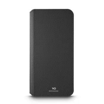 Matkapuhelinkotelo Hama 00039062 — White Diamonds Booklet-Folio Samsung Galaxy A37 5G, musta, 1 kpl
