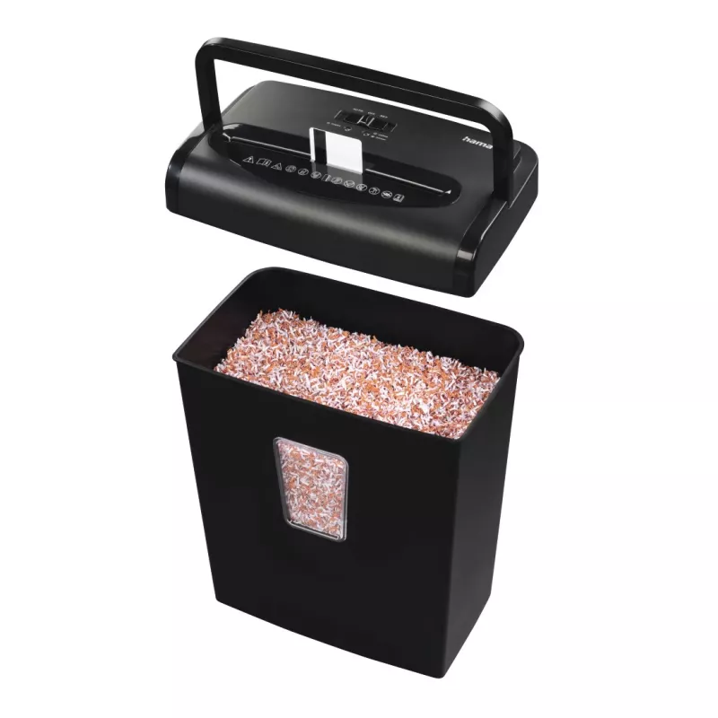 Hama Premium M8 paperisilppuri mikrosilppaus 68 dB 22 cm musta