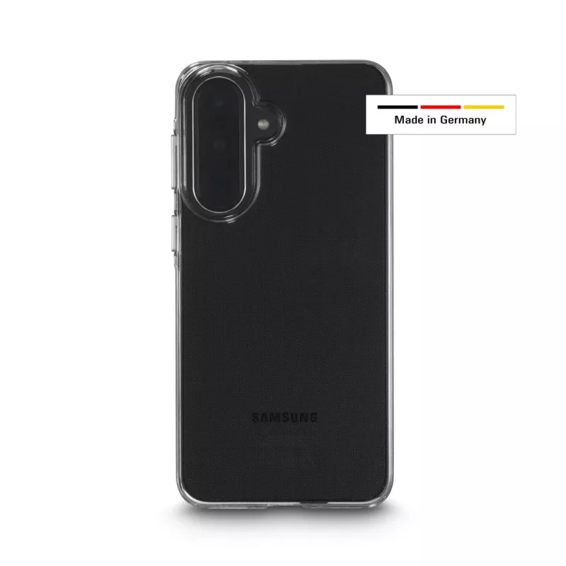 Hama Always Clear puhelinkotelo — läpinäkyvä, Samsung Galaxy A37 5G:lle