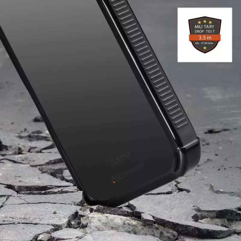 Hama Extreme Protect puhelinkotelo Samsung Galaxy A57 5G:lle, musta