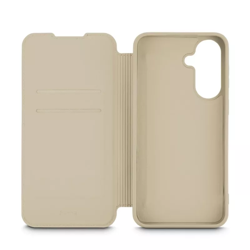 Hama Fantastic Feel puhelinkotelo Samsung Galaxy A57 5G:lle, beige