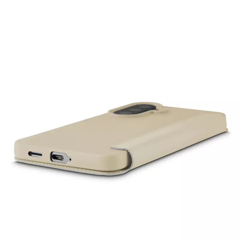 Hama Fantastic Feel puhelinkotelo Samsung Galaxy A57 5G:lle, beige