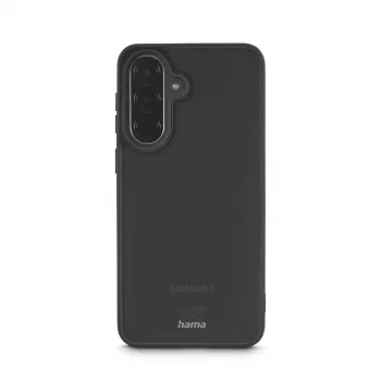 Hama Frame Protect puhelinkotelo Samsung Galaxy A57 5G:lle — musta / läpinäkyvä