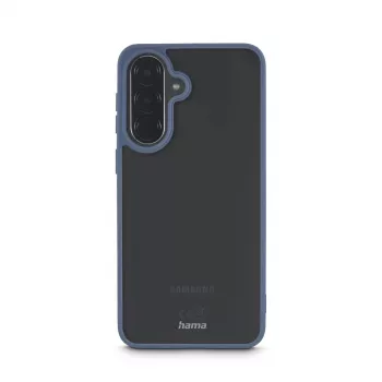 Hama Frame Protect puhelinkotelo Samsung Galaxy A57 5G:lle, 17 cm (6,7 tuumaa), sininen läpinäkyvä