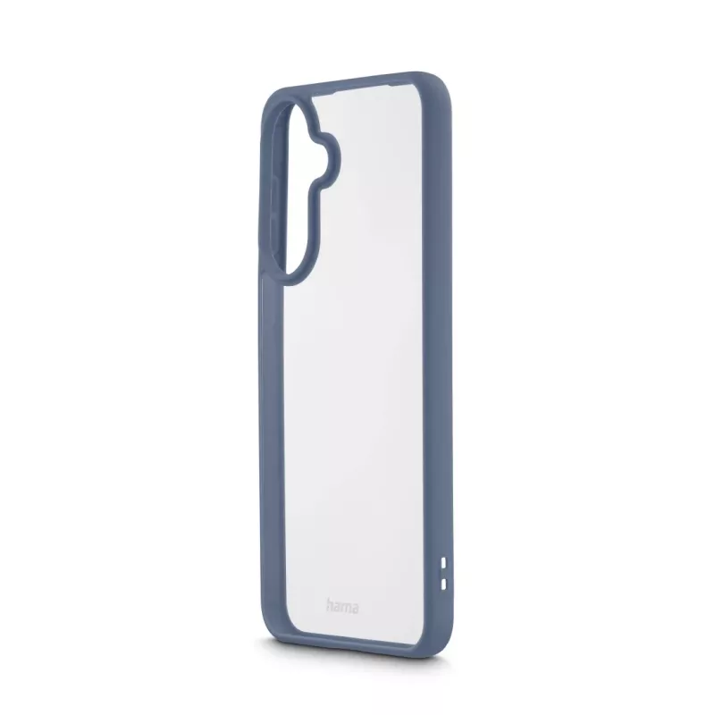 Hama Frame Protect puhelinkotelo Samsung Galaxy A57 5G:lle, 17 cm (6,7 tuumaa), sininen läpinäkyvä