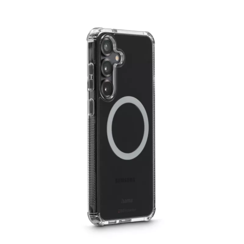 Hama Extreme Protect puhelinkotelo Samsung Galaxy S25 FE:lle, 17 cm (6,7 tuumaa), läpinäkyvä