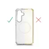 Hama Extreme Protect puhelinkotelo Samsung Galaxy S25 FE:lle, 17 cm (6,7 tuumaa), läpinäkyvä
