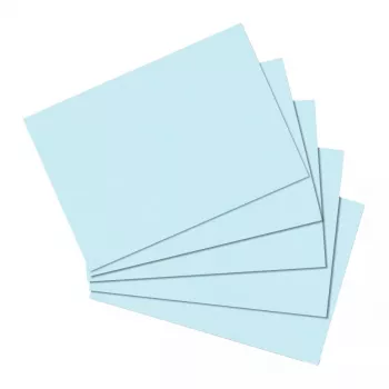Muistikortit Herlitz 10837128 sininen 100 kpl