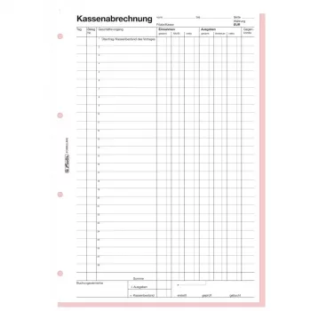 Kirjanpitolomakekirja Herlitz 882415 A4 100 sivua