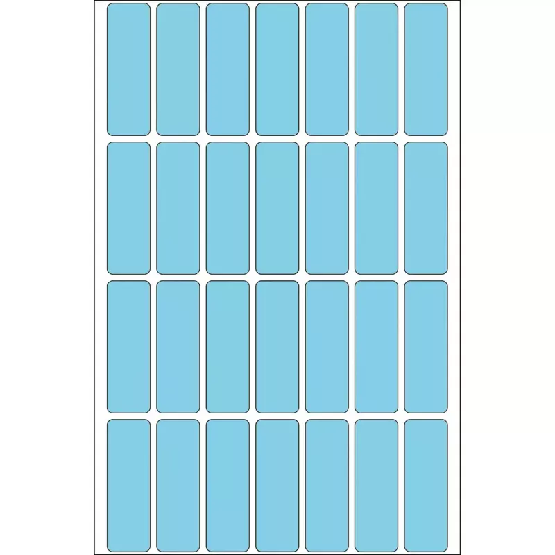 HERMA 13x40 mm -yleistarrat sininen paperi matta käsin kirjoitettava