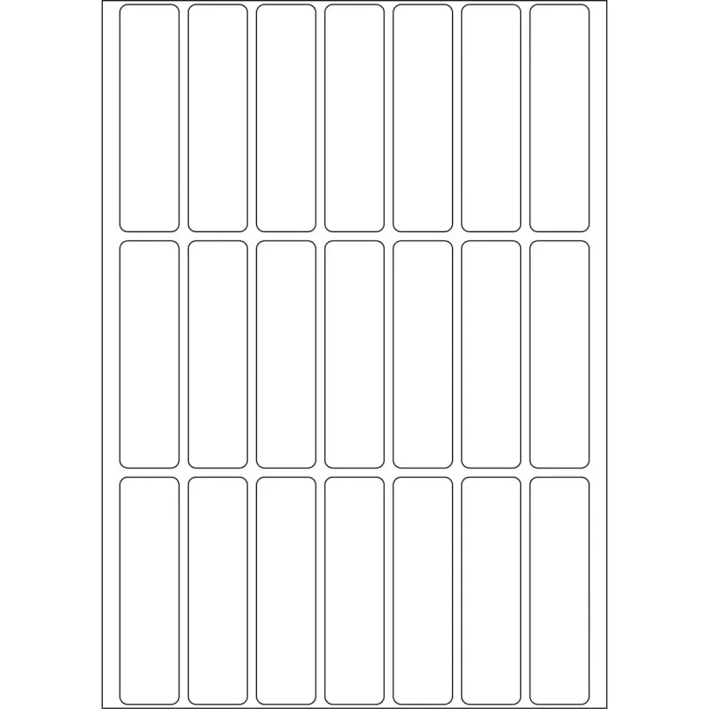 HERMA 13x50 mm -yleistarrat valkoinen paperi matta käsin kirjoitettava