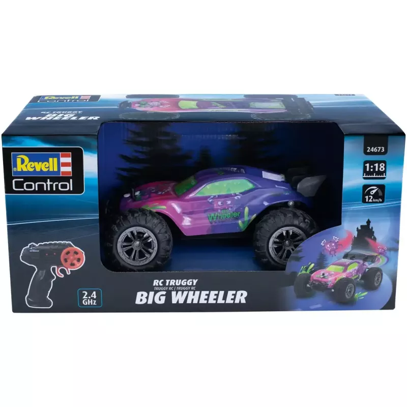 REVELL Big Wheeler 24673 kauko-ohjattava auto 1:10 mittakaava off-road