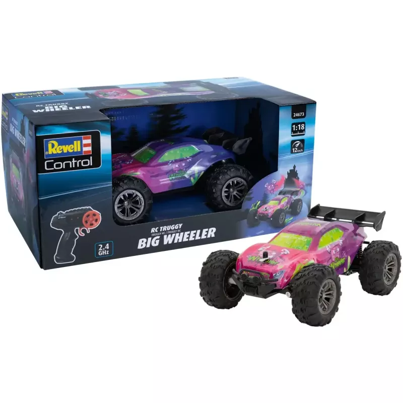 REVELL Big Wheeler 24673 kauko-ohjattava auto 1:10 mittakaava off-road